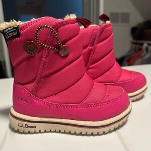 NWOT Toddler Snow Boots LL Bean